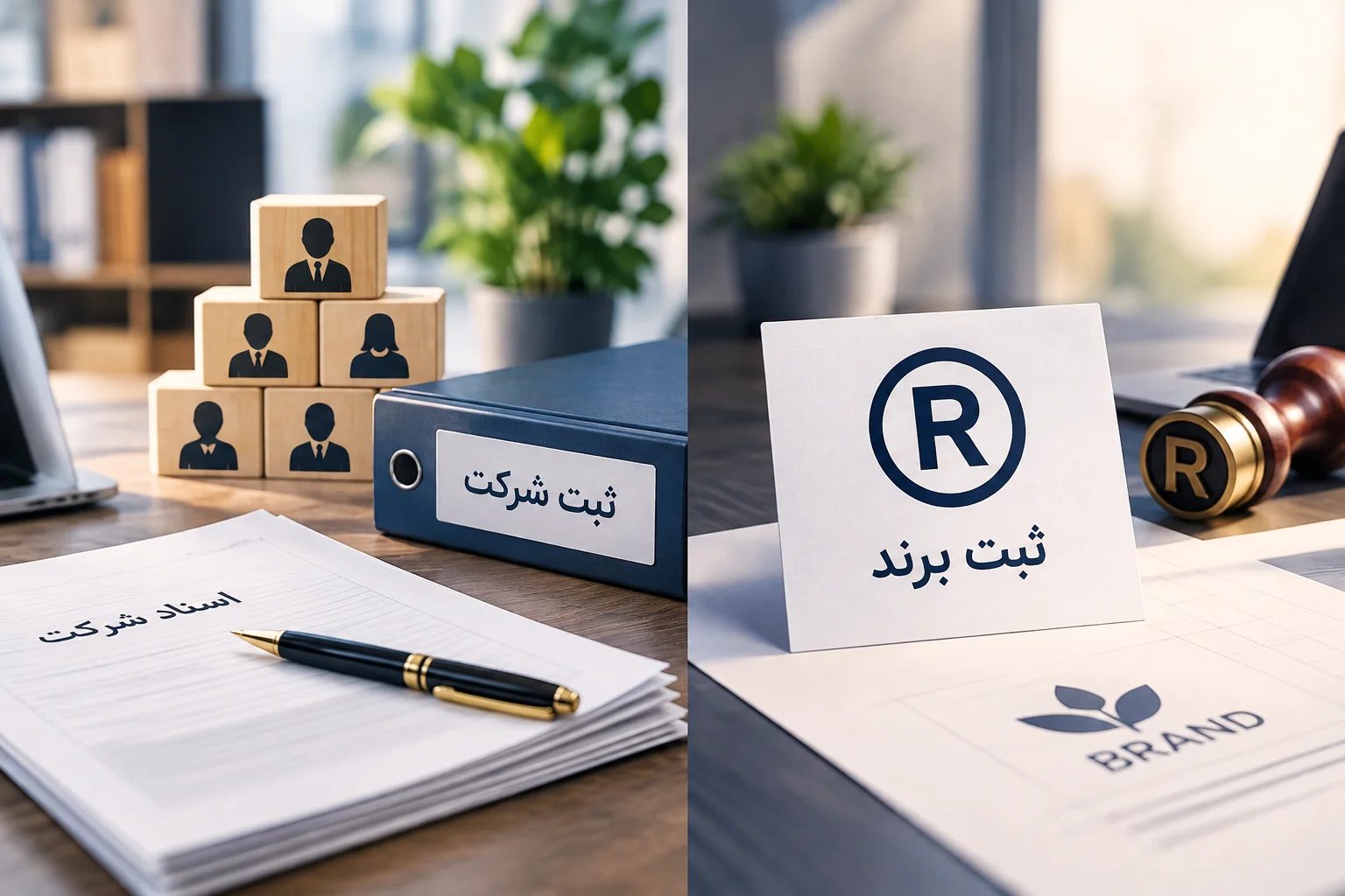 تفاوت ثبت شرکت با ثبت برند